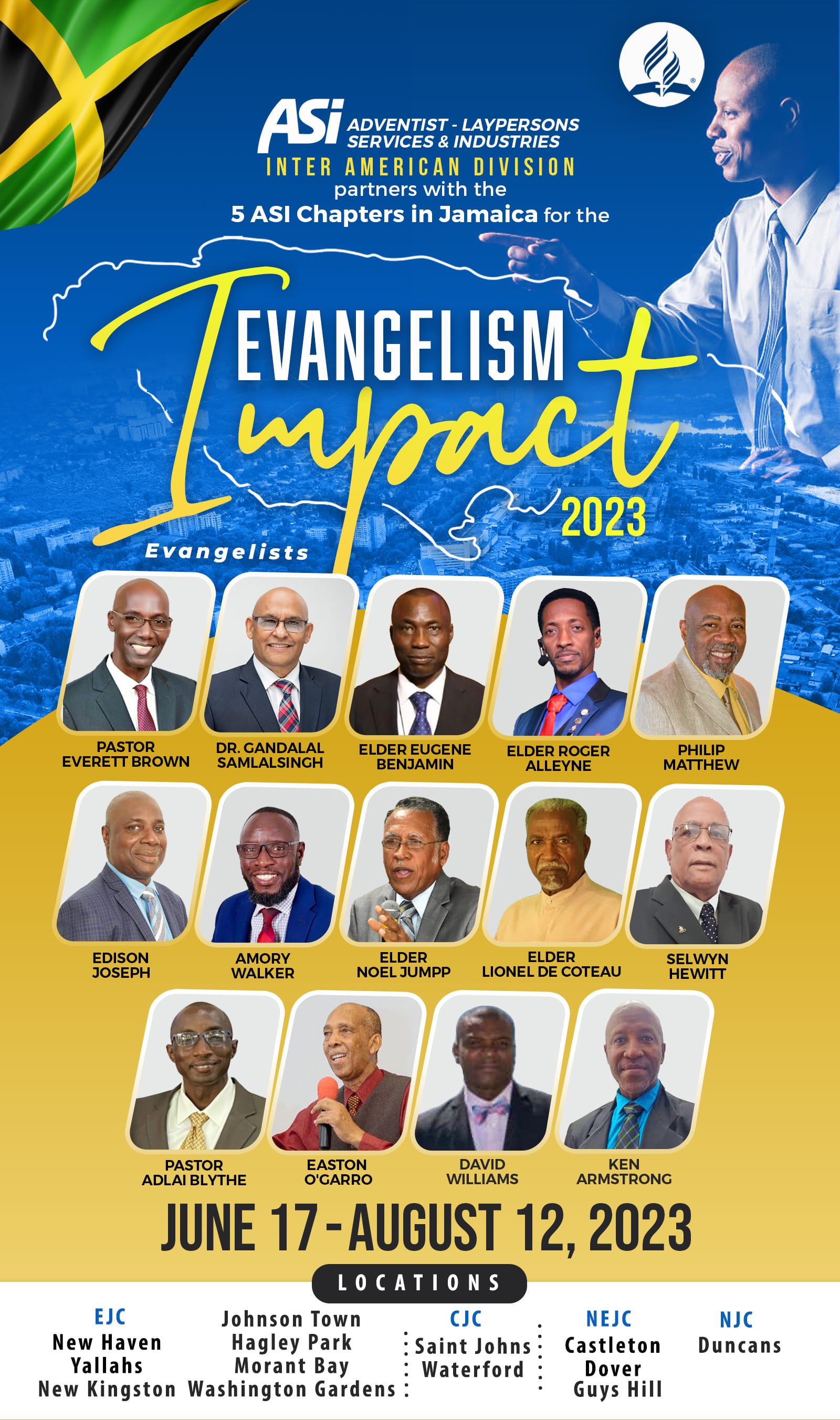 East Jamaica Conference of Seventhday Adventists ASI Evangelism