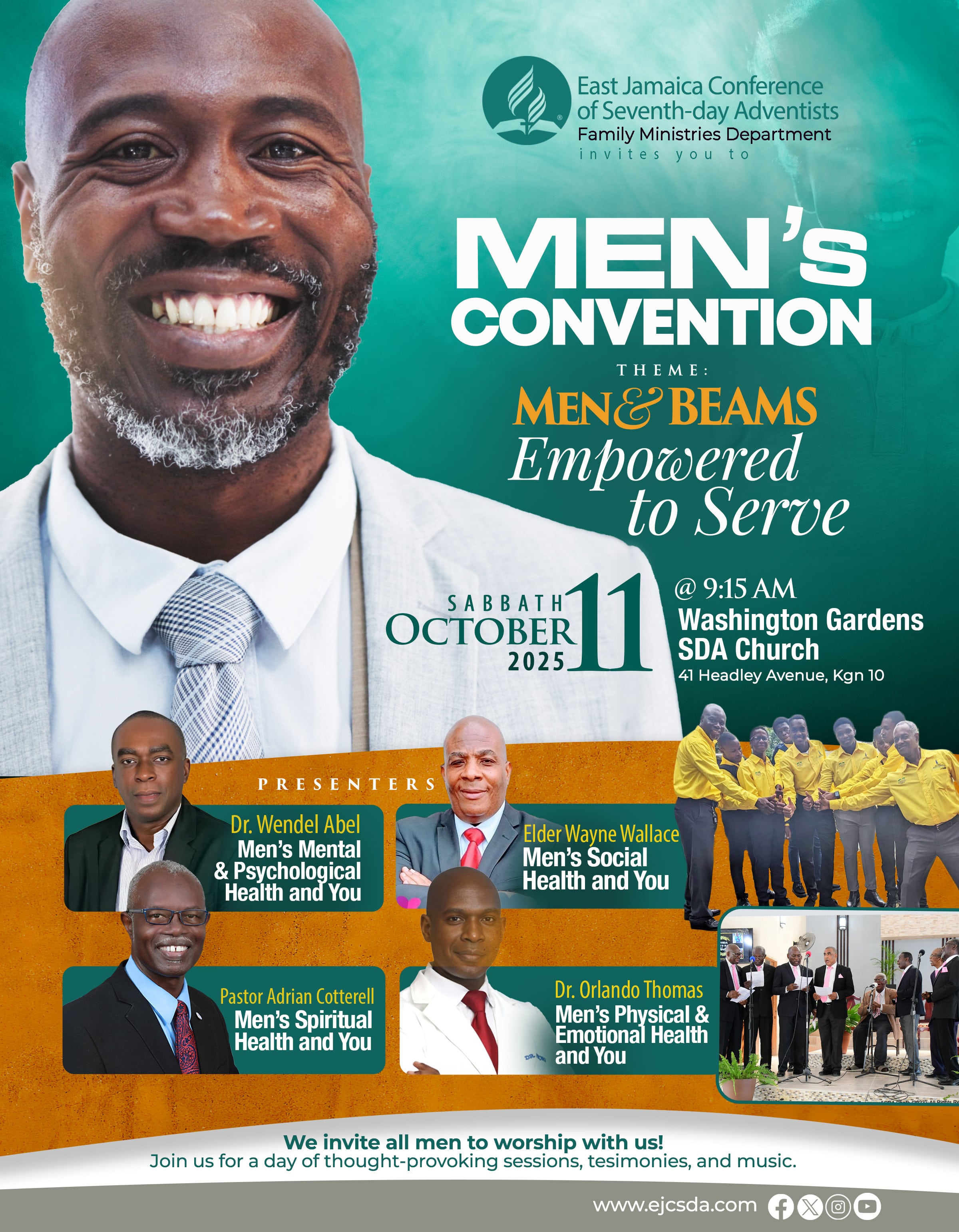 East Jamaica Conference of Seventh-day Adventists :: Men's Convention 2025
